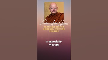 From Coldness to Kindness: Uplifting Changes | Ajahn Jayasaro  #dhamma #buddhism