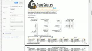 Printing RubeSheets fantasy football auction cheat sheet