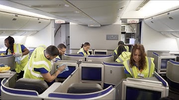 United — Onboard cleaning procedures to keep customers and employees safe