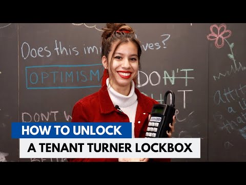 How to Unlock a Tenant Turner Lockbox