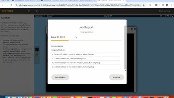 4.7.3 Lab Rename and Create Group Testout Security Pro