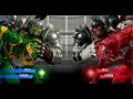 Gladiator Hulk and Green Venom vs Red Gladiator Hulk and Red Venom - MARVEL VS. CAPCOM: INFINITE