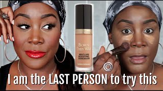 FIRST TIME TESTING TOO FACED BORN THIS WAY SCULPTING CONCEALER | DARK SKIN |