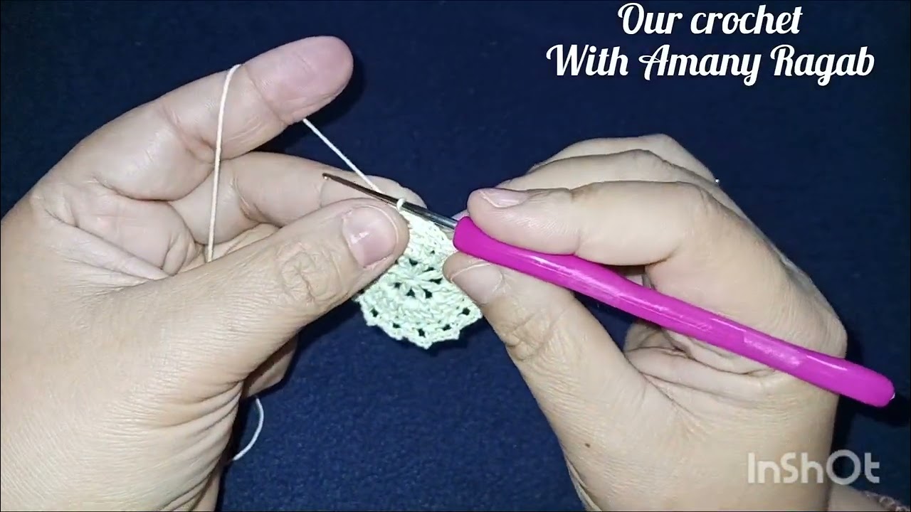 اسهل كوستر كروشيه للمبتدئين 