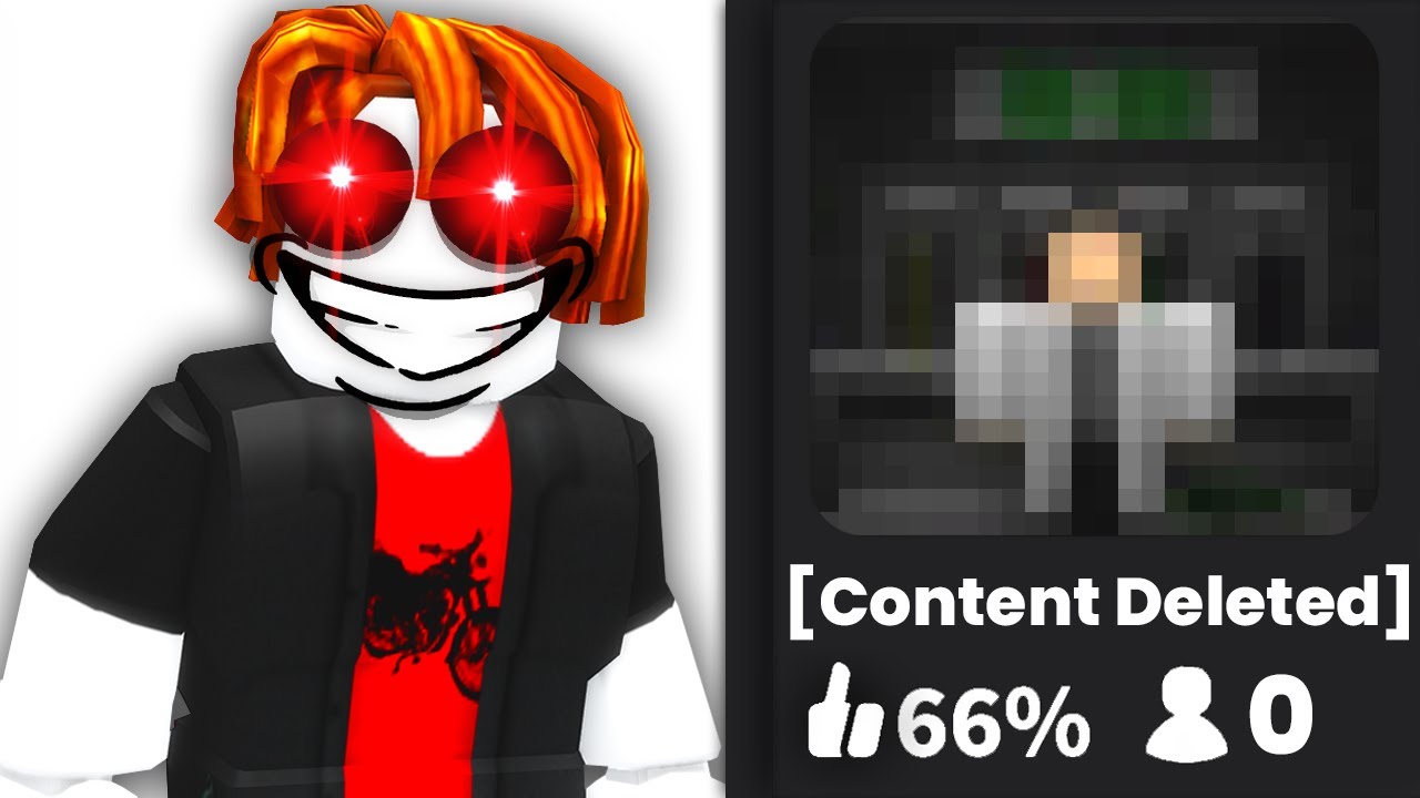 Eu Joguei o Jogo BANIDO do Roblox..