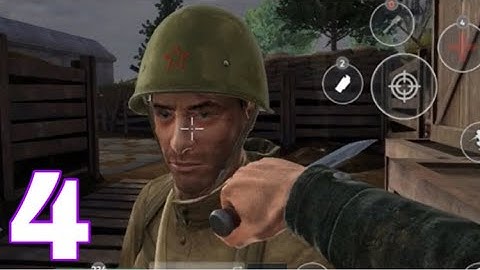 World War 2 Battle Combat - Gameplay Walkthrough Part 4 (iOS Android)