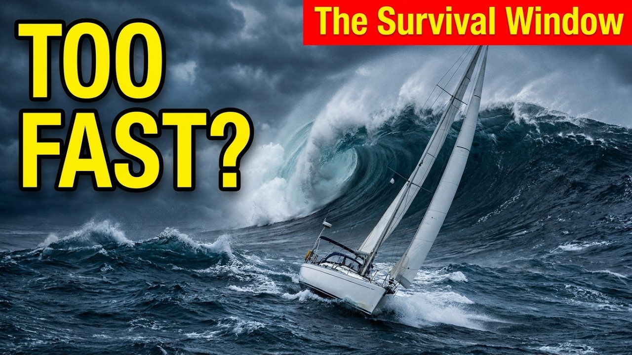 ⁣The Faster You Sail Offshore, the Less Time You Have to Survive What Comes Next.