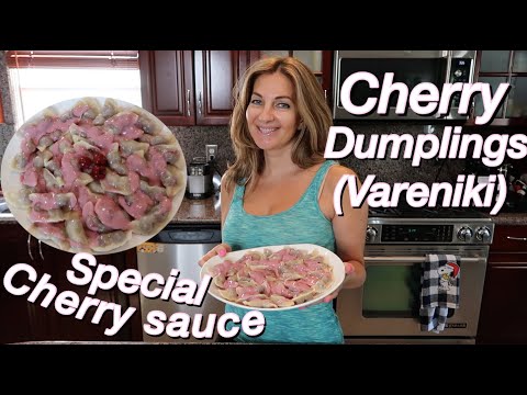 Video: Dumplings Nrog Cherry Sauce