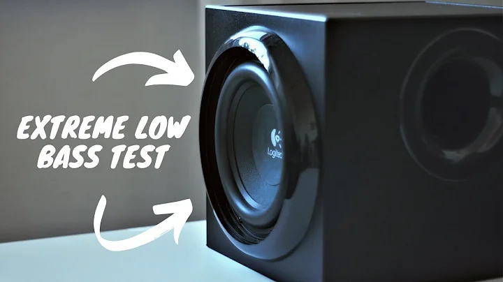 LOGITECH Z906 SUBWOOFER ULTRA EXTREME LOW BASS TEST 4K