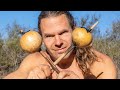 Making Primitive Music with Native Gourd Rattles (Maracas)