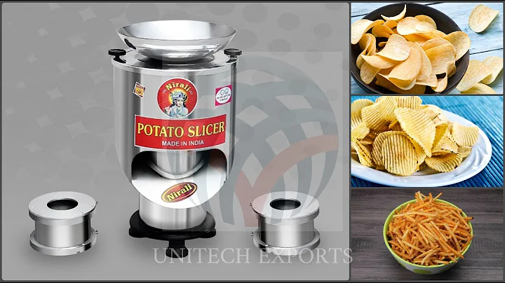NIRALI Potato Chips-Wafer Machine or Potato Slicer Machine (PCM250) (+91-909 505 909 1)