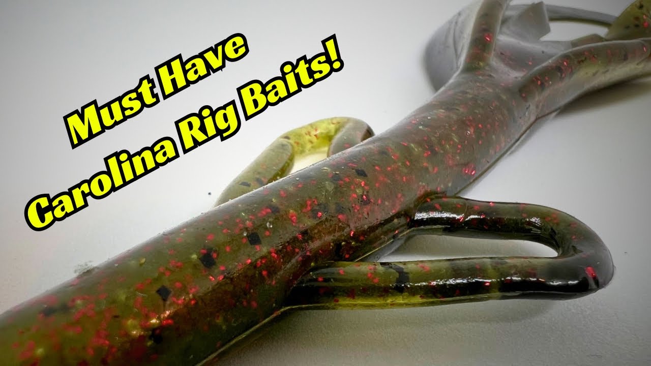 You Need To Try These Carolina Rig Baits! 