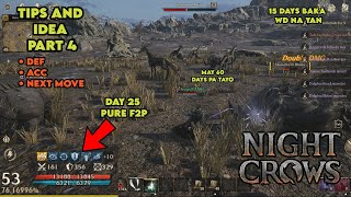NIGHT CROWS - TIPS AND IDEA PART 4 BOOST YOUR DEF AND ACC UPCOMING NA WD With substitle
