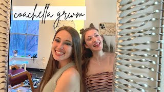 roommate grwm for (at home) coachella!