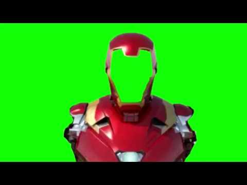 green screen iron man helmet Marvel Green Screen