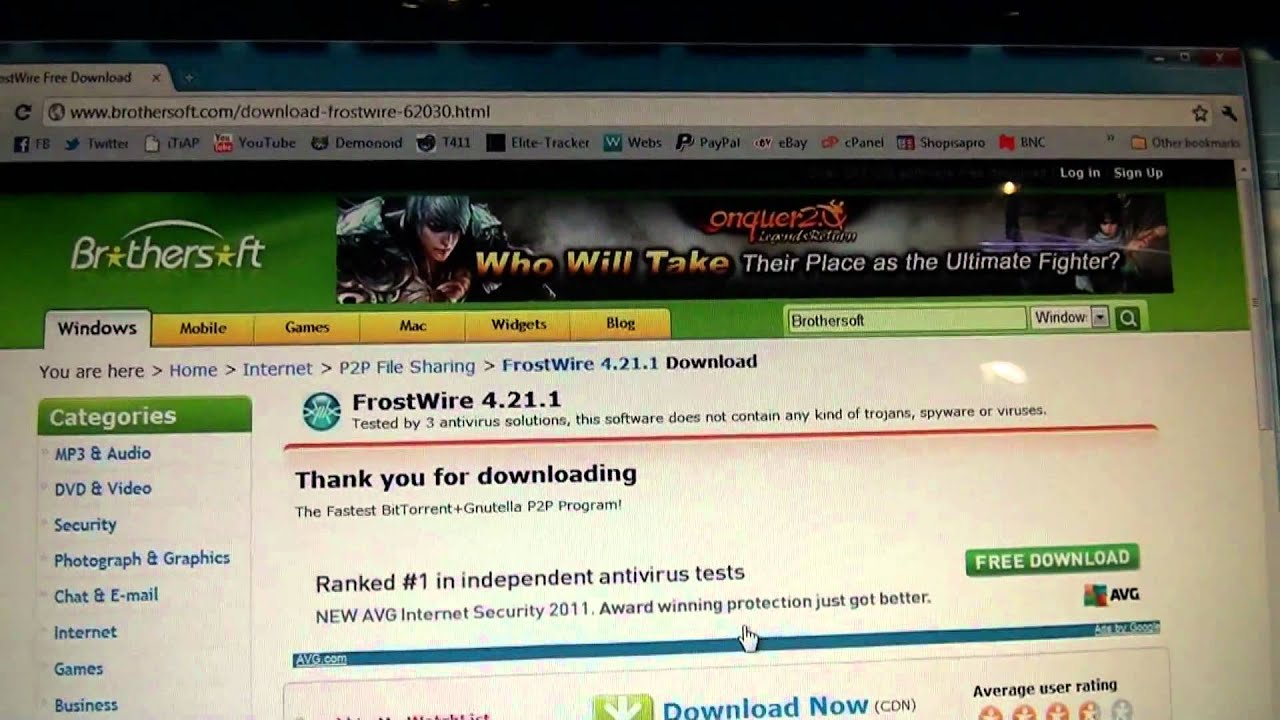 FrostWire, l'alternative de LimeWire !