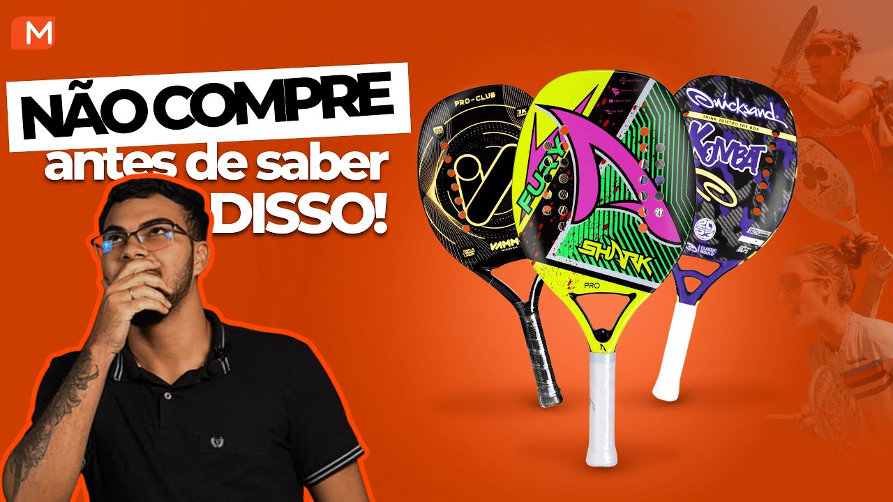 Como escolher sua primeira raquete de Beach Tennis? - YouTube