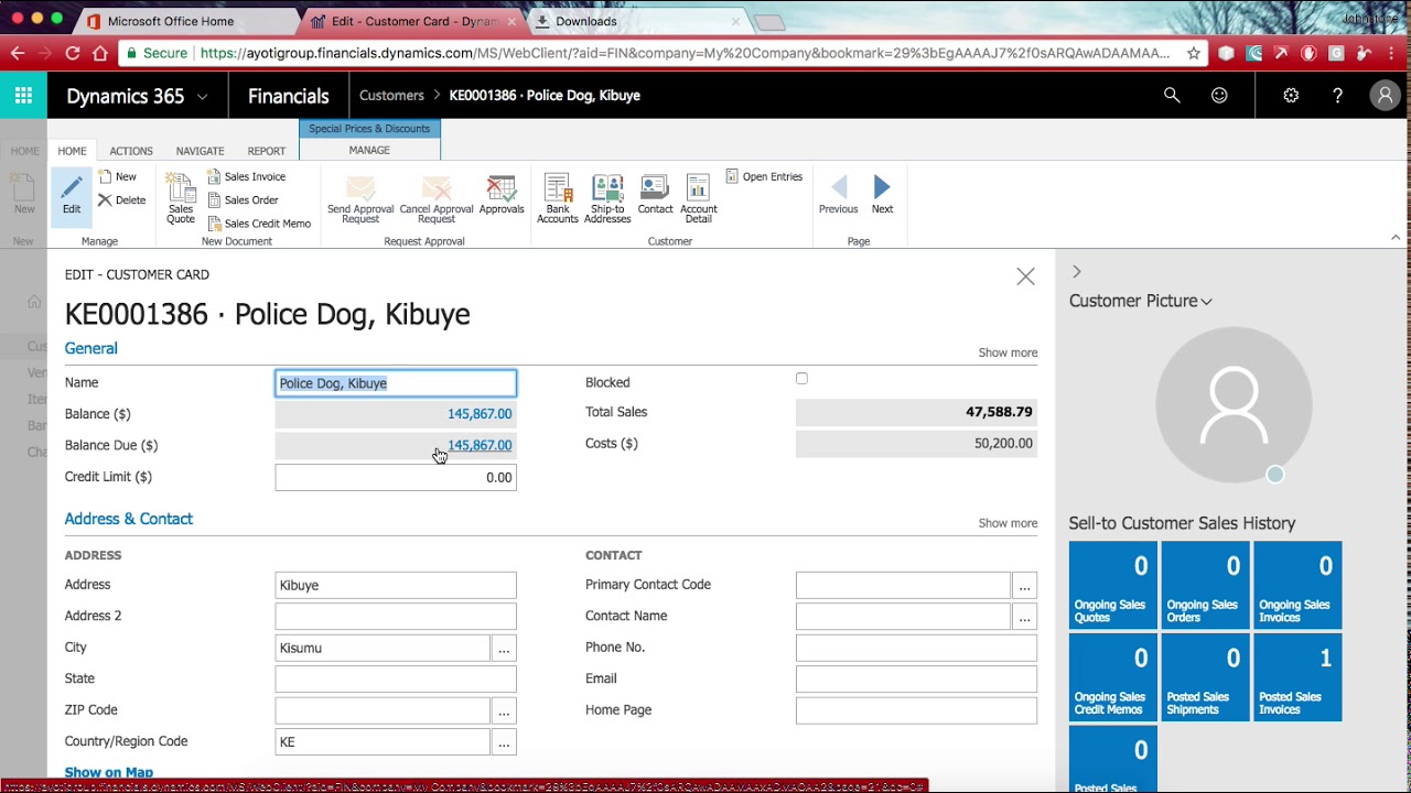 Generating Customer Statement - YouTube