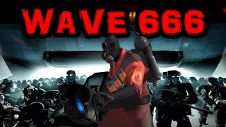 Team Fortress 2 Man vs Machine Wave 666 With Pyro