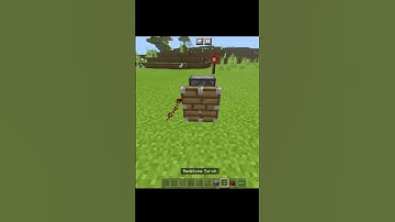 How To Make An Useless Machine in Minecraft #shorts