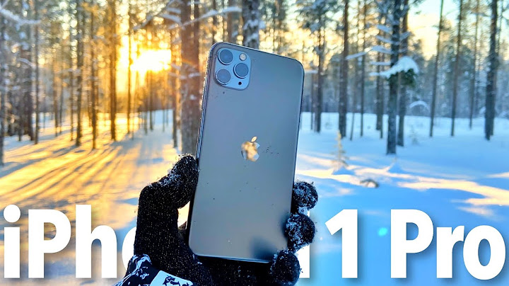 iPhone 11 Pro dopo 6 mesi in Lapponia, e se vi dicessi che...