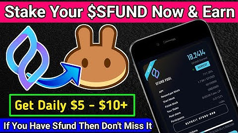 NEWLY LAUNCHED: HOW TO STAKE $SFUND ON TOSDIS FINANCE AND EARN PASSIVE INCOME