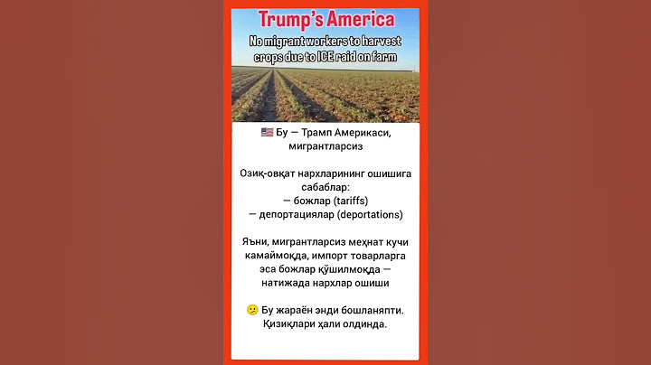 Бу — Трамп Америкаси, мигрантларсиз #rek #shortvideo #rekkkk #tiktok #hikmatlar #news #shots