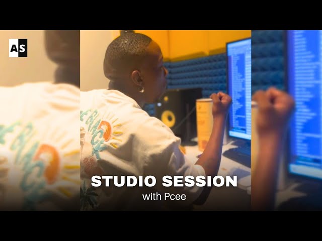 Pcee Previews His Latest Production feat Justin99 - "Lalela" | Studio Session