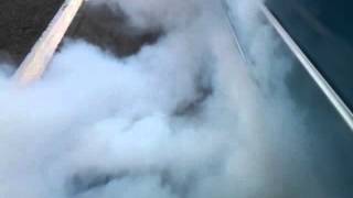 66 Cadillac coupe de Ville burnout