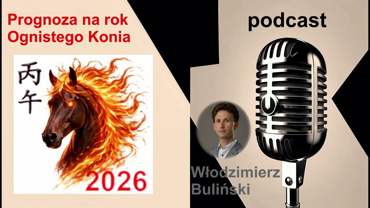 Prognoza Feng Shui na rok 2026 - rok Ognistego Konia - Włodzimierz Buliński