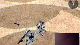 Star wars battlefront 2 2005  Прохождение на планшете Asus m80ta  Подземная атака  Попытка № 1