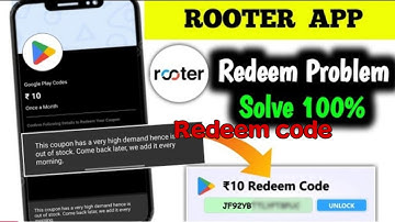 Rooter App Withdrawal Problem | Rooter App Google Play Gift Card Redeem Problem Solve Trick | Rooter
