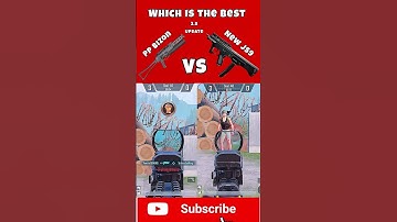 New JS9 Gun vs Pp Bizon Comparison in 3.8 update | #zodking #pubg #pubgmobile #pubglagfix