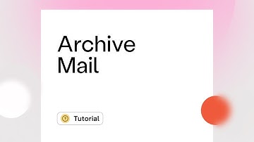 How to archive your email in Skiff Mail