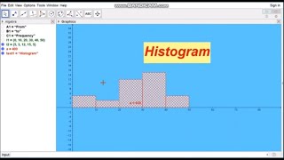 How to make Histogram by GeoGebra || Construction by GeoGebra II GeoGebra Tutorial || Applet