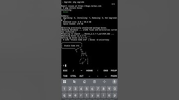 Text box inside Termux                   #cod #coding #termux #box #linux #android #cute