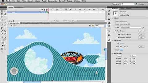 Intro to Actionscript 3 Object Oriented Programming   Making a Countdown Clock Timer Mobile clip9