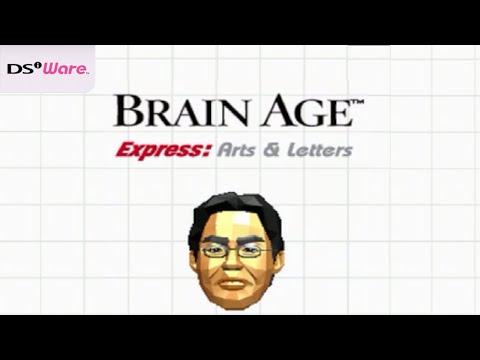 Brain Age Express: Arts & Letters (DSiWare Gameplay)