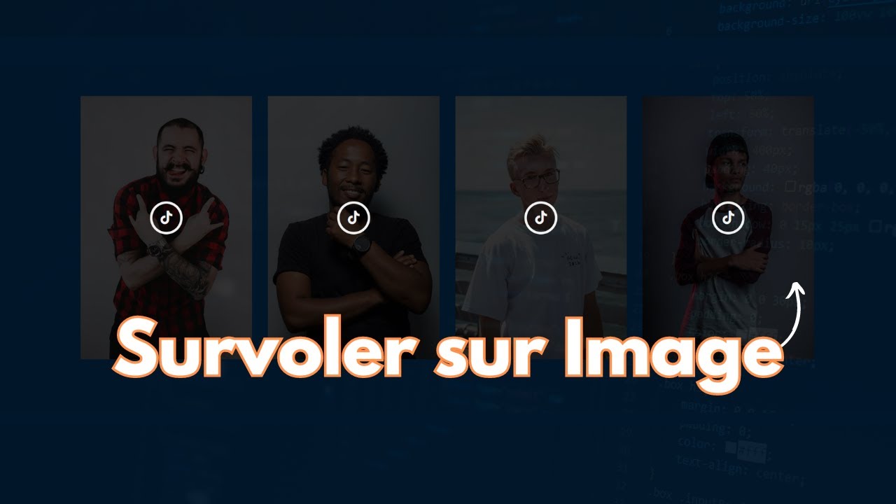 Comment crer un effet de survol dimage 6 en utilisant HTML CSS et Bootstrap 5