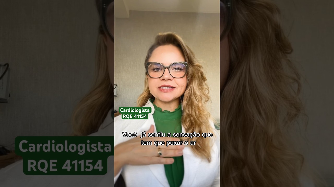 🫀‼️VOCÊ JÁ SENTIU  QUE TEM QUE PUXAR O AR PARA RESPIRAR ? / Dra. Cecília Carvalho Cardiologista