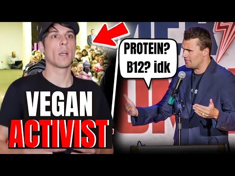 CHARLIE KIRK LOSES ANOTHER DEBATE TO A VEGAN?