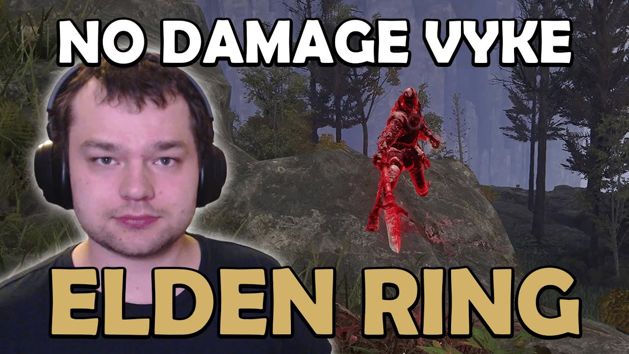 Festering Fingerprint Vyke No Damage Boss Fight in Elden Ring no hit solo melee