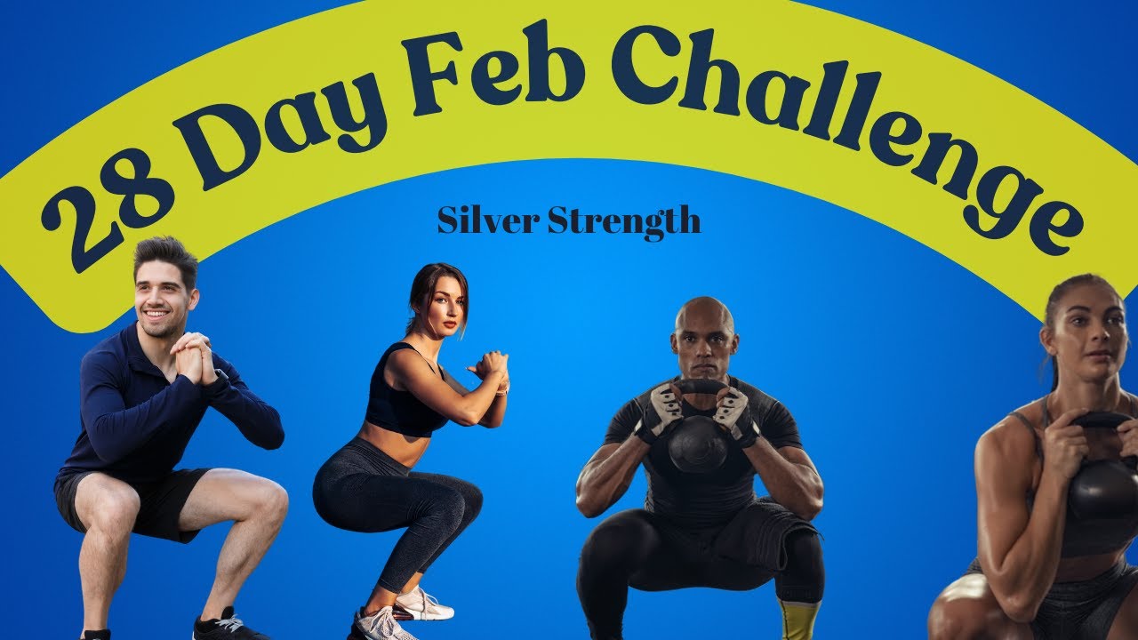 "28-Day February Challenge for Seniors: Strength, Balance & Results!"