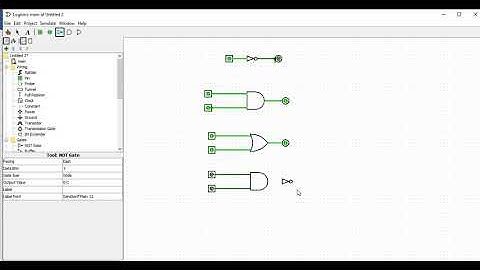 1  BASIC LOGIC GATES USING LOGISIM