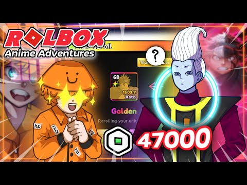 สุ่มหา Unique ด้วยงบ 47,000 Robux ให้แอสต้า ใน Anime Adventures สุ่มหา Unique ด้วยงบ 47,000 Robux ให้แอสต้า ใน Anime Adventures