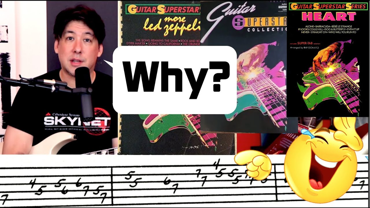 BAD TAB: Guitar Superstar Series! (Journey, Heart, and Led