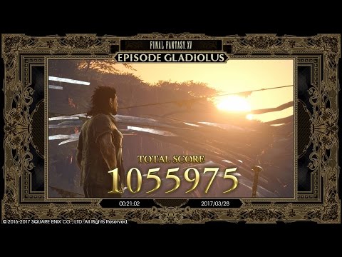 Videó: Final Fantasy 15 Episode Gladiolus - Score Attack Mód és Hogyan Lehet Kinyitni A Póló Nélküli Gladiolusi Ruhát, Egyenetlen Viselet