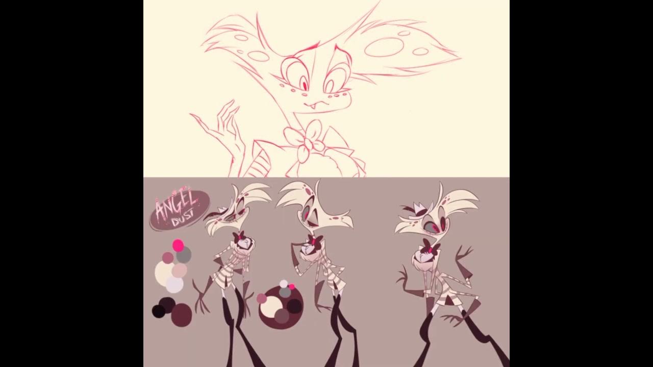 who-s-hiding-in-my-fluff-angel-dust-s-old-design-speedpaint-ibispaint-x