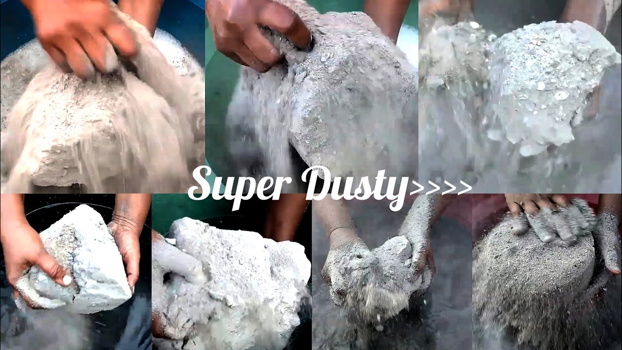 Nonstop Extremely Dusty 😷 Water Crumbling • Dipping • Satysfying • ASMR EDIT 