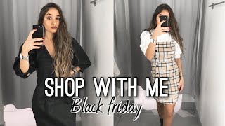SHOPPING WITH ME : BLACK FRIDAY BERSHKA,H&M, PULL&BEAR (+MINI HAUL)